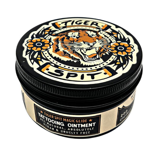 TIGER SPIT VEGAN GLIDE 紋身用純素潤滑油 - 200 ML